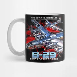 B29 Superfortress War II-era Bomber Aircraft Mug